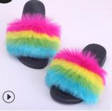 New Women Home Fur Slippers
