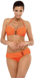 Solid Color Summer U-Type Bikini