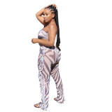 Mesh Women New Summer 3 Pieces Set