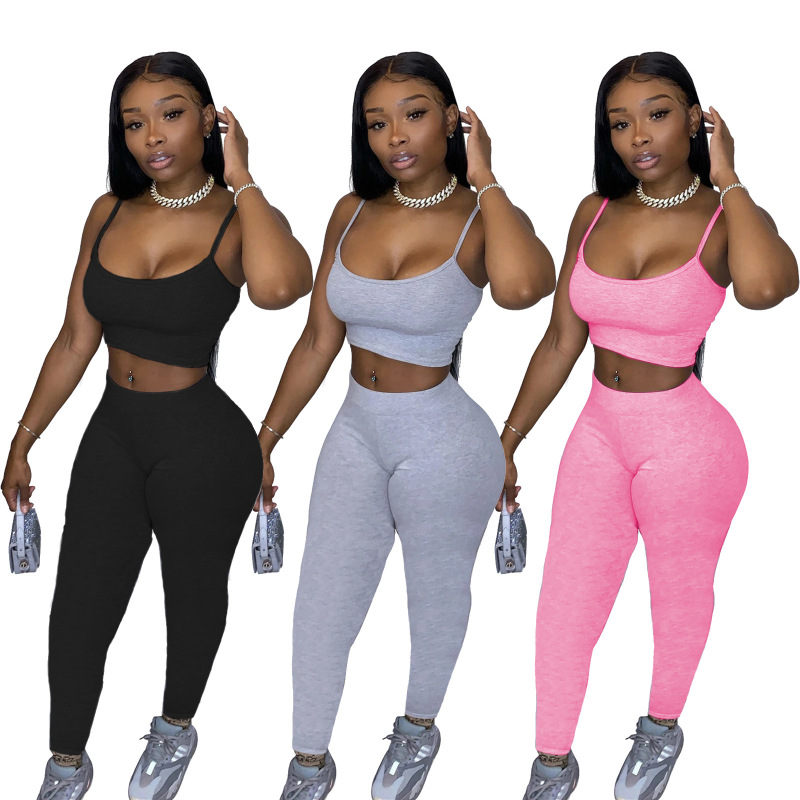 New Sporty Women Two Piece Set
