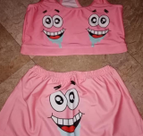 Sexy Printed Tank Top Shorts Yoga Set