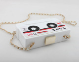 Tape Clutch Bag One-Shoulder Slant Cross Ladies Bag