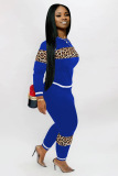 Threaded Stitching Fashionable Casual Two Piece Set
