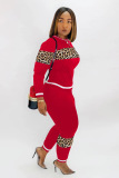 Threaded Stitching Fashionable Casual Two Piece Set