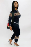 Threaded Stitching Fashionable Casual Two Piece Set