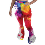 Hot Sale Printed Bell Bottoms