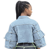 Sexy Fashion Short Jean Jacket