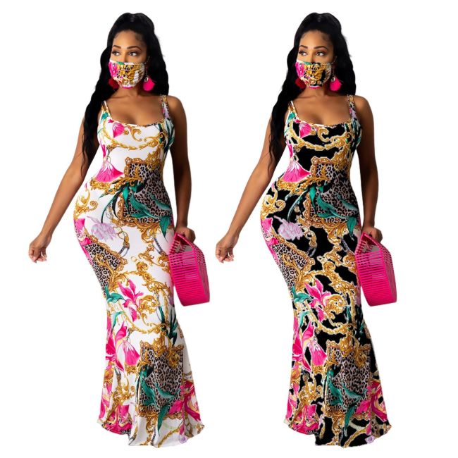 Sexy Slim Fit Classic Printed Drees