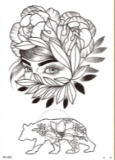 Women's Waterproof Cute Tattoo