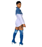 Denim Shirt Slim Fit Dress
