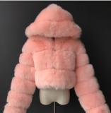 Women Top Quality Fur Jacket Coat
