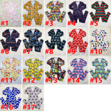 Long Sleeve Printed Comfort Jumpsuit