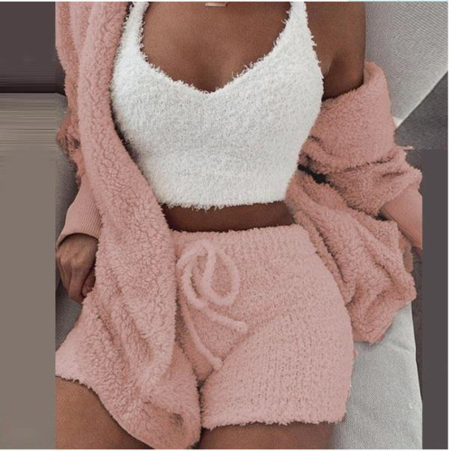 Three Pieces Autumn Sleepwear