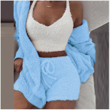 Three Pieces Autumn Sleepwear