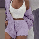 Three Pieces Autumn Sleepwear