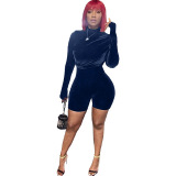 Sexy High Elastic Short Jumpsuit Rompers