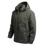 Men's Mountaineering Jacket Windbreaker Outdoor Sports Jacket 