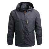Men's Mountaineering Jacket Windbreaker Outdoor Sports Jacket 