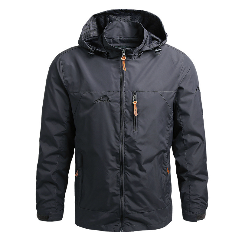 Men's Mountaineering Jacket Windbreaker Outdoor Sports Jacket 