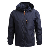 Men's Mountaineering Jacket Windbreaker Outdoor Sports Jacket 