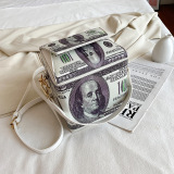 Dollars Printed Fashion Bag