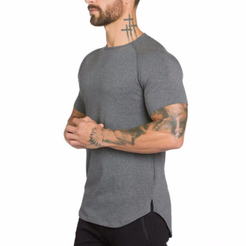 Solid Color Sporty Men's T-Shirt