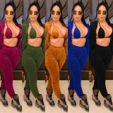 Casual Sporty Three Piece Set