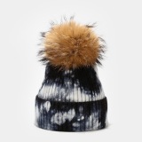 New Ladies Winter Tie Dye Knitted Hat