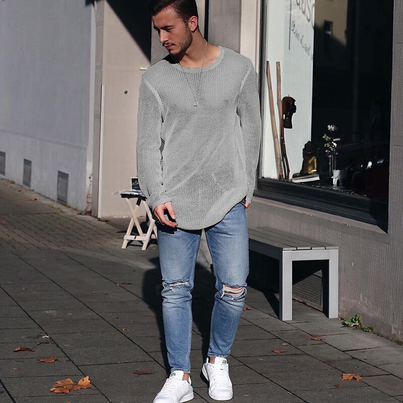 2021 Men O-neck Cotton Jumper Patchwork Autumn Winter Long Sleeve Warm Soft Clothes Knitted Hombre Knitted Casual Male Sweater