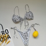 21 Colors 2021 New Swimsuit Bikini Optional Folds Gathered Drawstring Sexy Bikini Wholesale Swimwear
