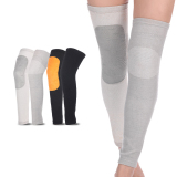 Long Knee Warm Sports Thickening and Spring Bamboo Charcoal Knitted Winter Scaldamuscoli Protetores De Pernas Feminino