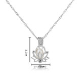 Yoga Lotus Luminescent Women Necklace