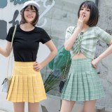 School Girl Dresses Large-size XS-XXL Girls Cosplay Anime Plaid Pleated Skirt For Girls High School Uniforms Students Skirt