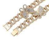 Fashion Butterfly Hip Hop Necklace