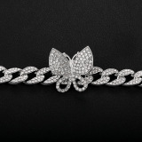 Fashion Butterfly Hip Hop Necklace