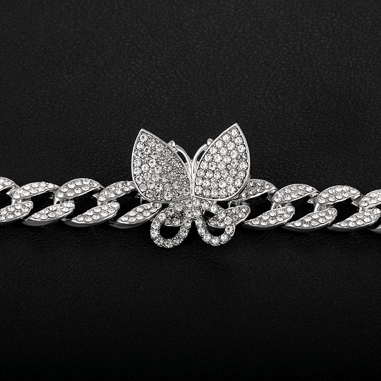 Fashion Butterfly Hip Hop Necklace