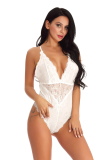  Hot Sale See Through Lace Women Backless Sexy Teddy Purple Black White Wine Red Red Pink Blue Green Gray Champagne Fluorescent Green Light Green Deep Blue S-2XL