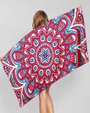 High Quality Printed Beach Towel Microfiber Quick Dry Sand Free Recycled custom Beach Towel 80*160CM