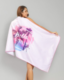 High Quality Printed Beach Towel Microfiber Quick Dry Sand Free Recycled custom Beach Towel 80*160CM