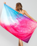 High Quality Printed Beach Towel Microfiber Quick Dry Sand Free Recycled custom Beach Towel 80*160CM