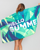 High Quality Printed Beach Towel Microfiber Quick Dry Sand Free Recycled custom Beach Towel 80*160CM