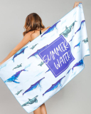 High Quality Printed Beach Towel Microfiber Quick Dry Sand Free Recycled custom Beach Towel 80*160CM