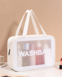 Beach Swim Makeup-Bag Waterproof Women Travel-Organizer Cosmetic Transparent Large-Capacity
