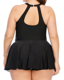  Women Hollow Out Backless Two Piece Plus Size Swimwear Butterfly Feather L-5XL