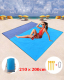 Waterproof Beach Blanket Outdoor Portable Picnic Mat Camping Ground Mat Mattress Camping Camping Bed Sleeping Pad 210*200cm