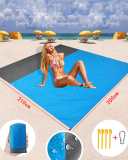 Waterproof Beach Blanket Outdoor Portable Picnic Mat Camping Ground Mat Mattress Camping Camping Bed Sleeping Pad 210*200cm