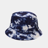 Summer Fisherman Hat Reversible Harajuku Bucket Hats For Women Men Street Hip Hop Cap Rainbow Tie Dye Printed Fishing Hat