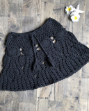 New Sexy Crochet Tassel Beach Skirt Cotton Swimsuit Fused Skirt Casual Beach Running Lace See Through Slim Mini Skirts
