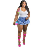Women Summer Jean Shorts S-XXL