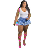 Women Summer Jean Shorts S-XXL